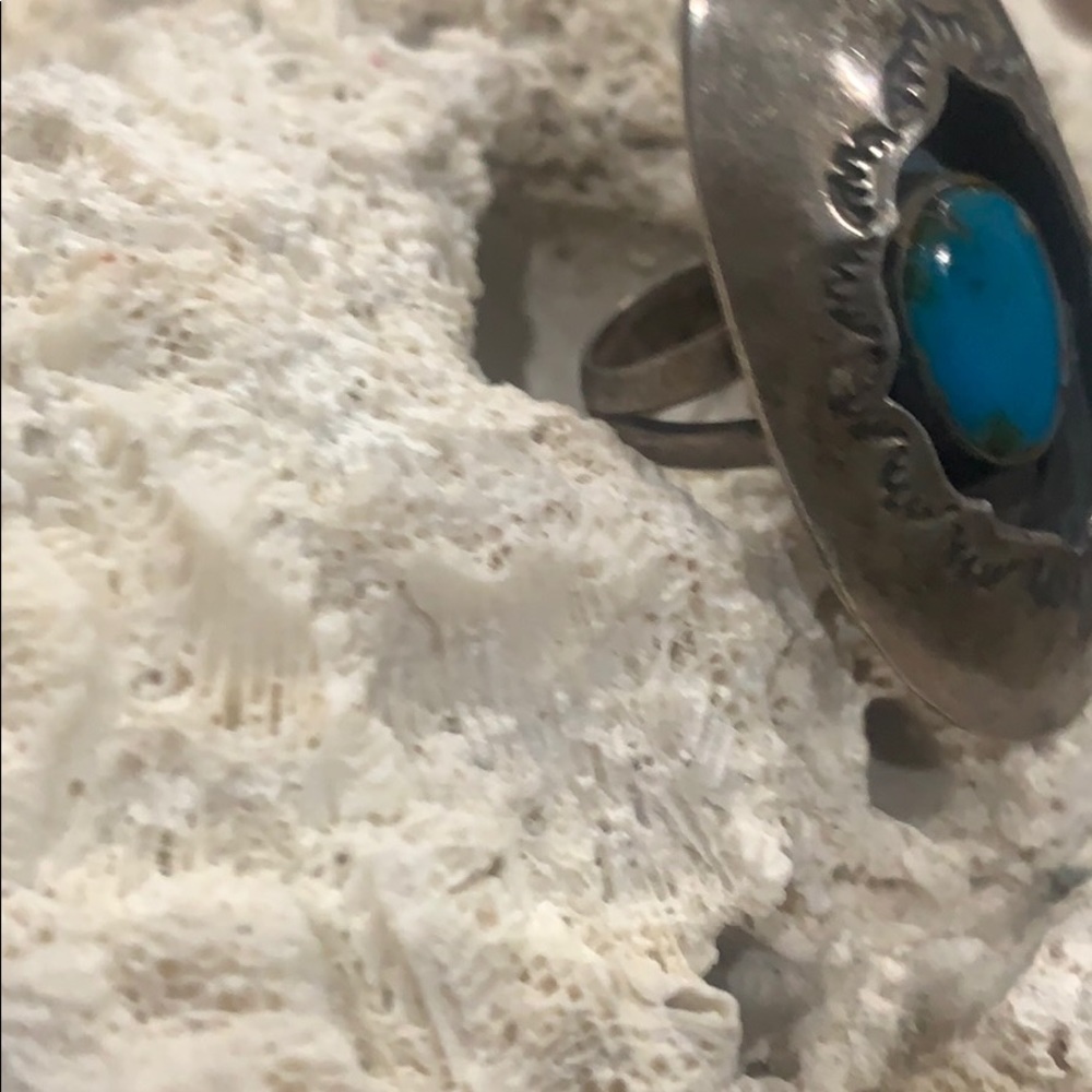 Native American Shadow Box Ring - Picture 3 of 4